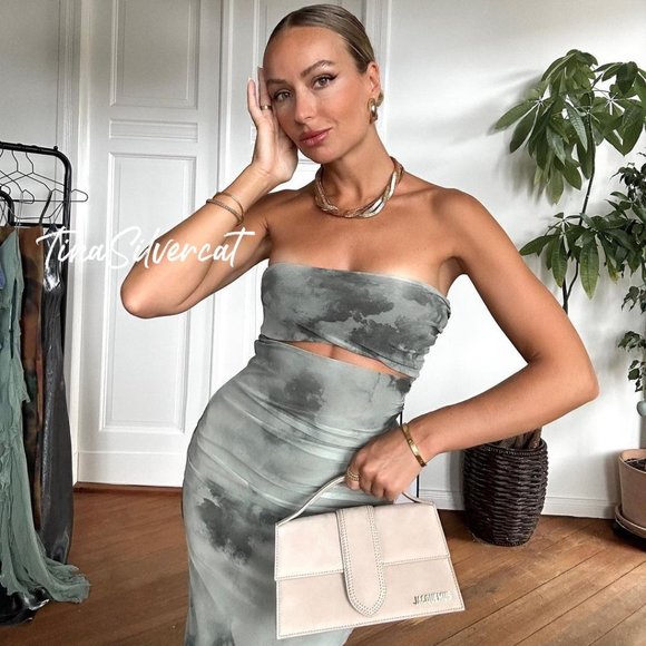 BLOGGER'S FAVE! Zara Strapless Tulle Dress NWT - Picture 7 of 16